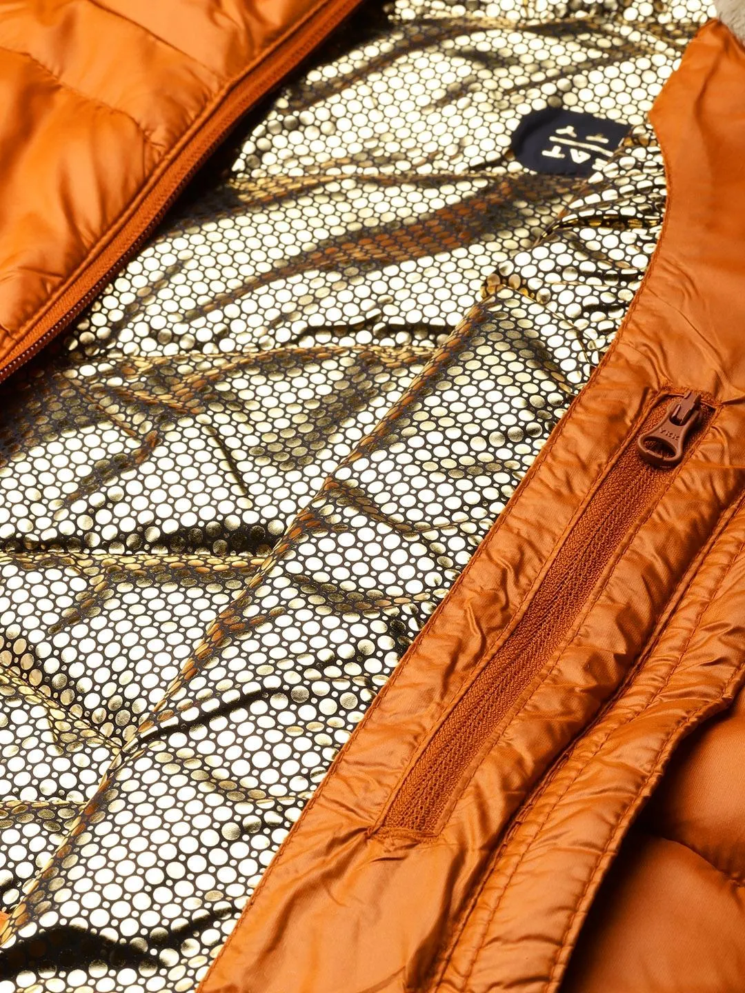 Columbia Women Orange Omni-Heat Infinity Joy Peak Mid Jacket