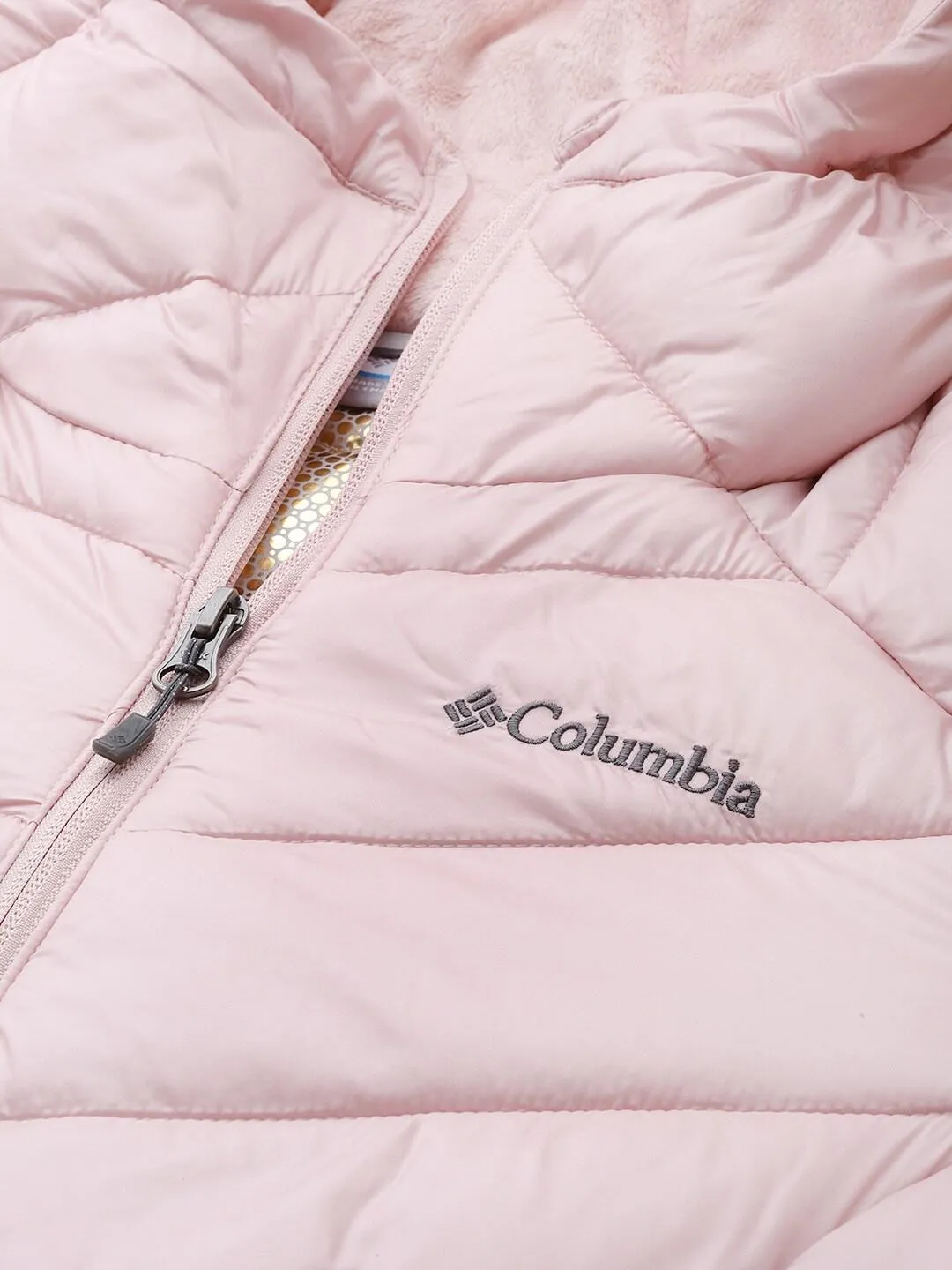 Columbia Women Pink Omni-Heat Infinity Joy Peak Mid Jacket