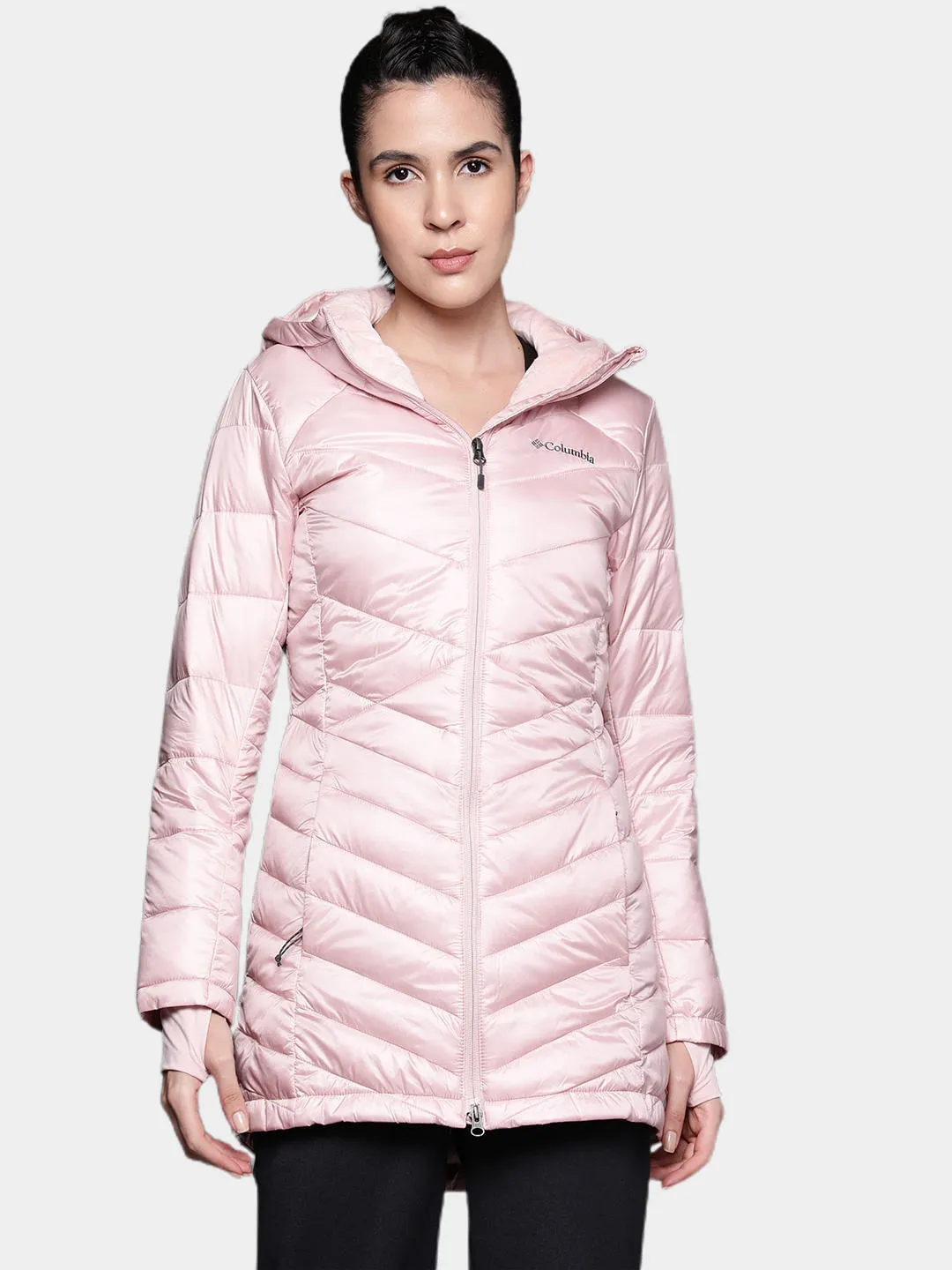 Columbia Women Pink Omni-Heat Infinity Joy Peak Mid Jacket