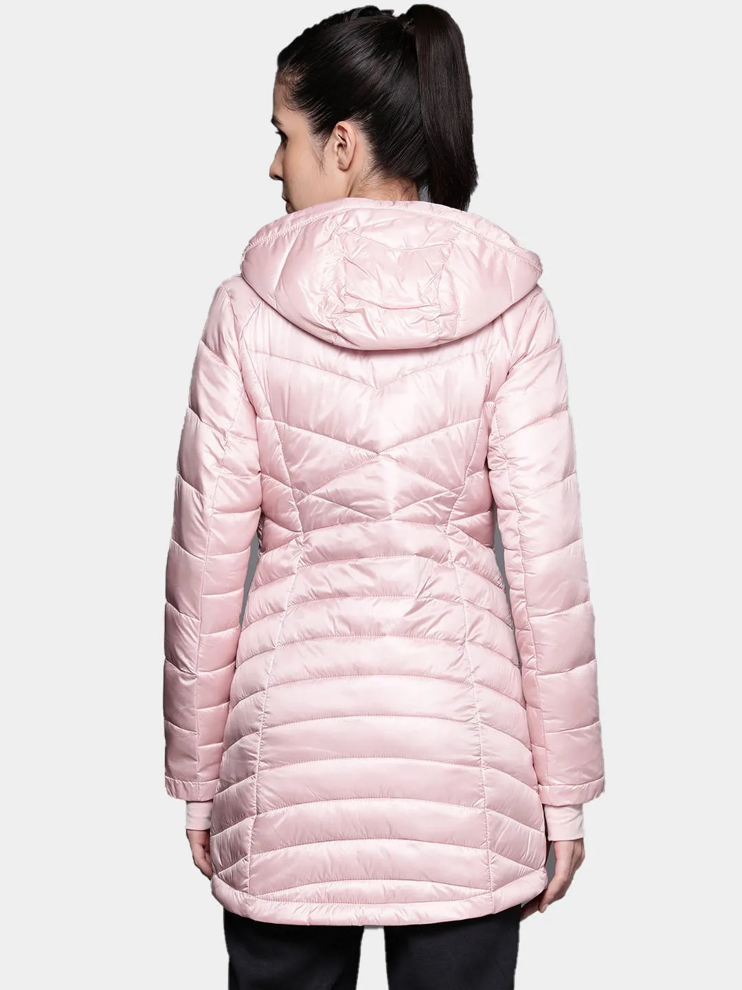 Columbia Women Pink Omni-Heat Infinity Joy Peak Mid Jacket