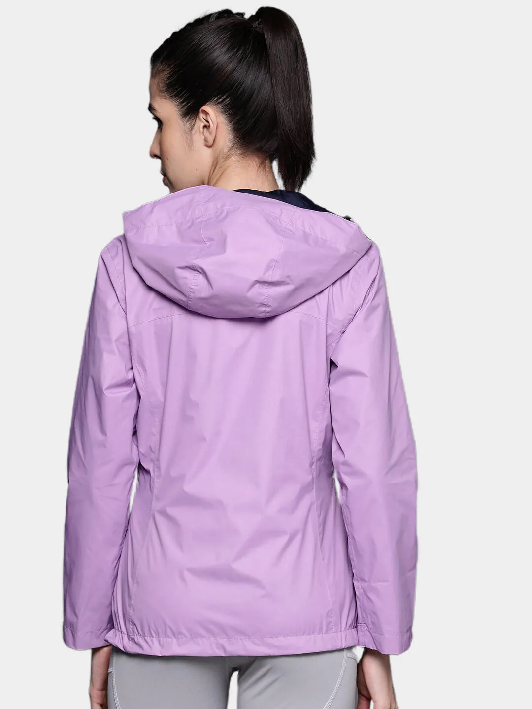 Columbia Women Purple Omni-Tech Arcadia II Waterproof Rain Jacket