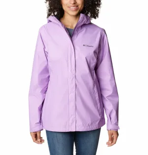 Columbia Women Purple Omni-Tech Arcadia II Waterproof Rain Jacket