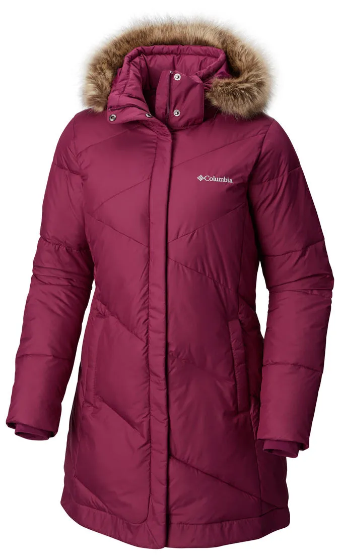 Columbia Women Purple Snow Eclipse Mid Jacket