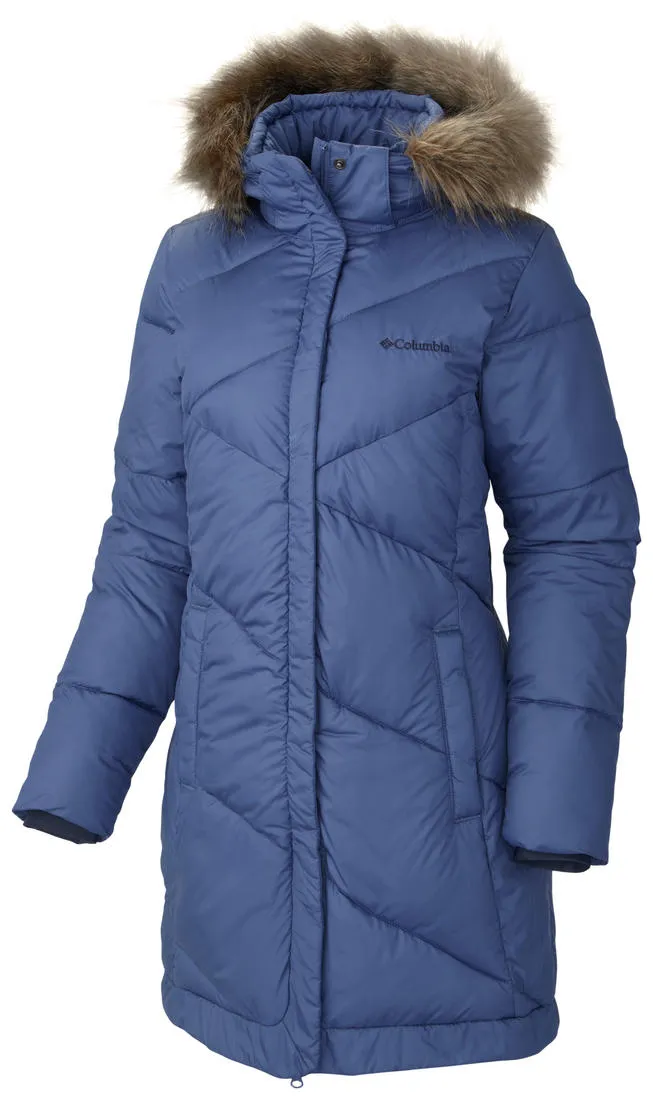 Columbia Women Purple Snow Eclipse Mid Jacket