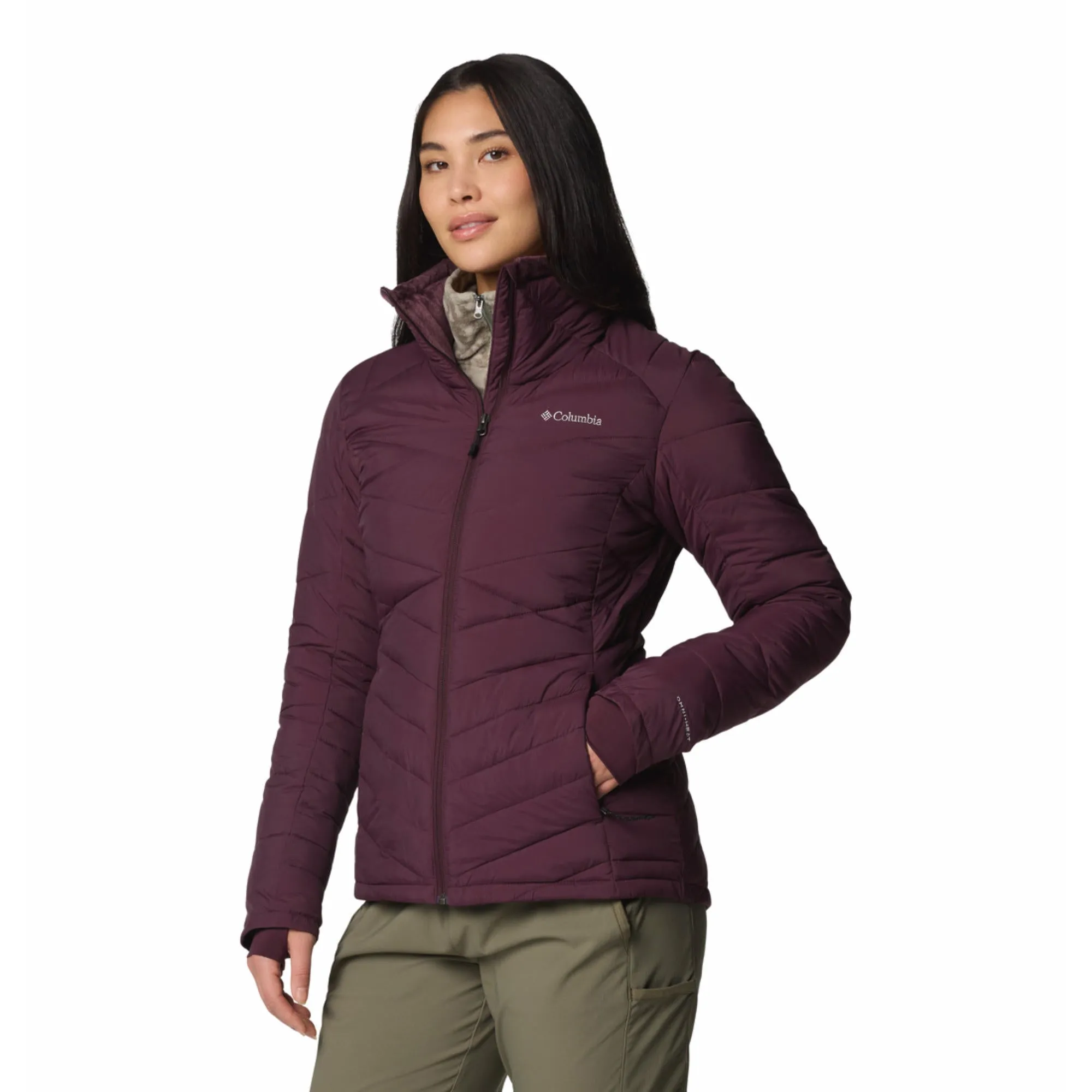 Columbia Women Red Omni-Heat Infinity Joy Peak II Jacket