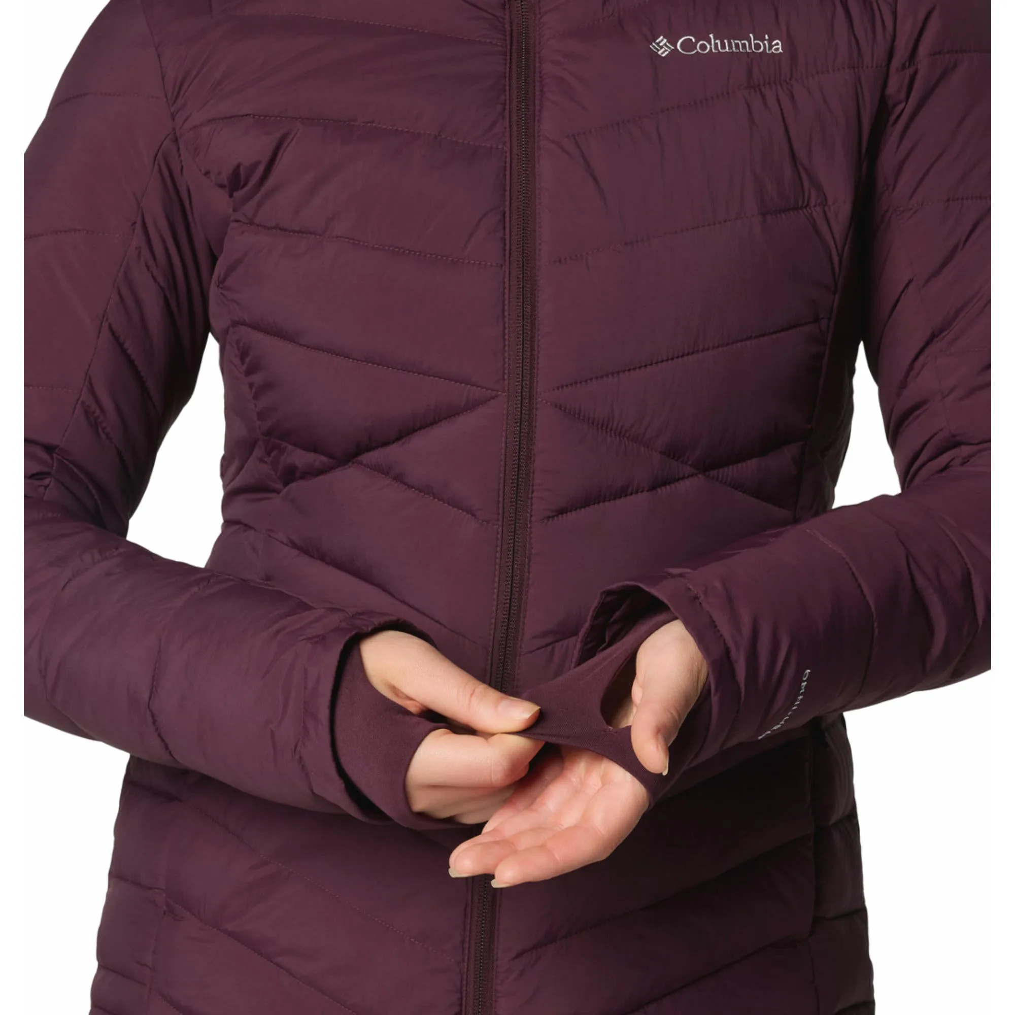 Columbia Women Red Omni-Heat Infinity Joy Peak II Jacket
