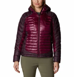 Columbia Women Red Omni-Heat Infinity Labyrinth Loop Hooded Jacket