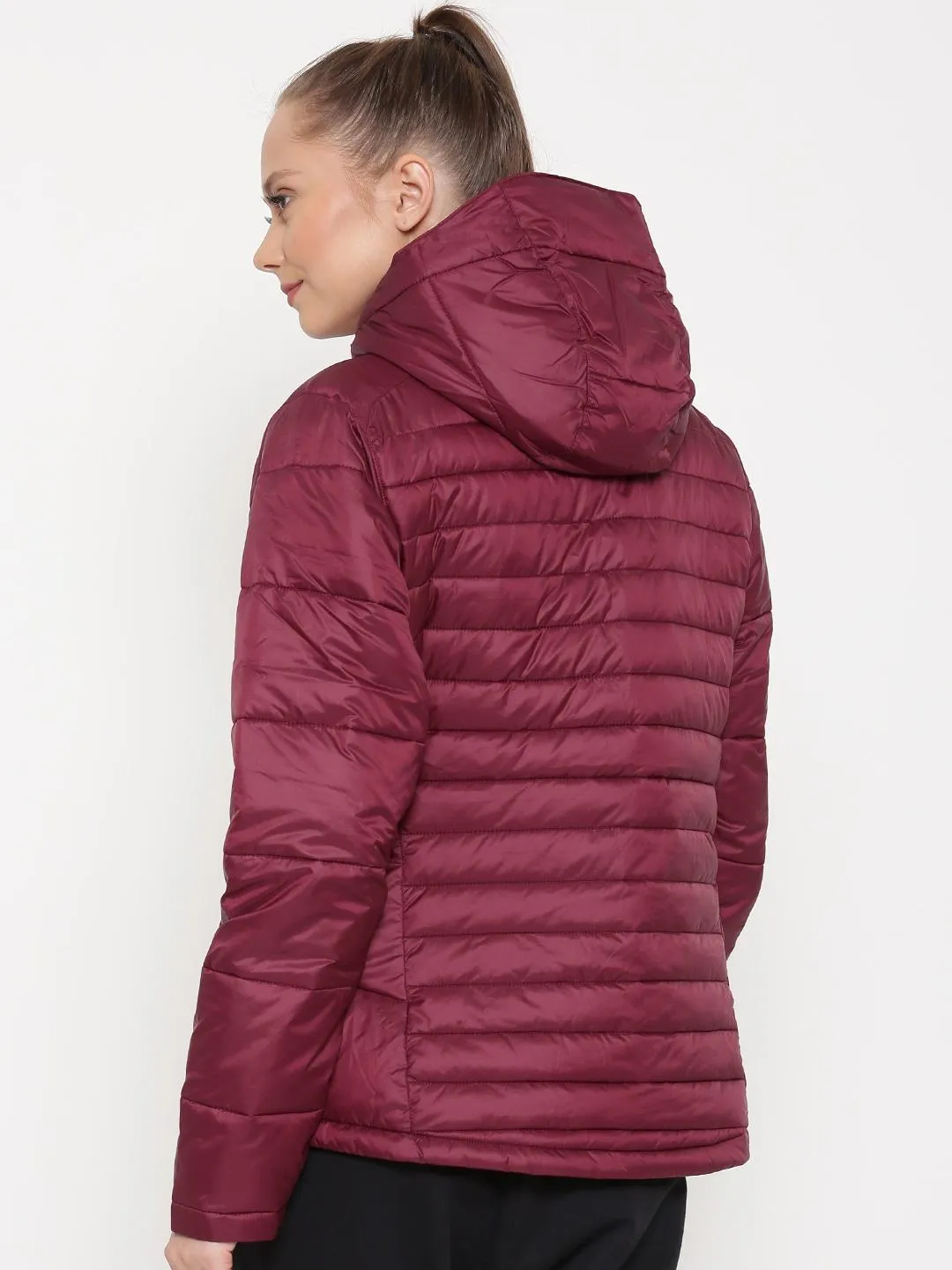 Columbia Women Red Omni-Shield Powder Pillow Jacket