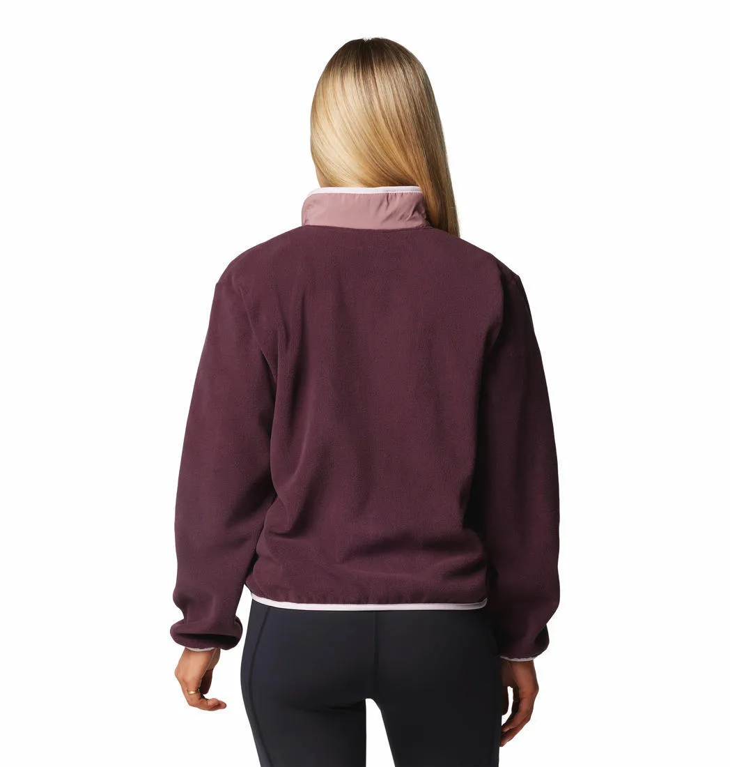 Columbia Women Red Sequoia Grove Fleece Jacket