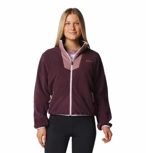 Columbia Women Red Sequoia Grove Fleece Jacket