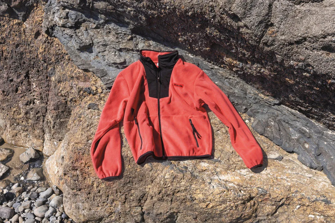 Columbia Women Red Sequoia Grove Fleece Jacket