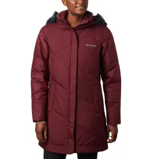 Columbia Women Red Snow Eclipse Mid Jacket