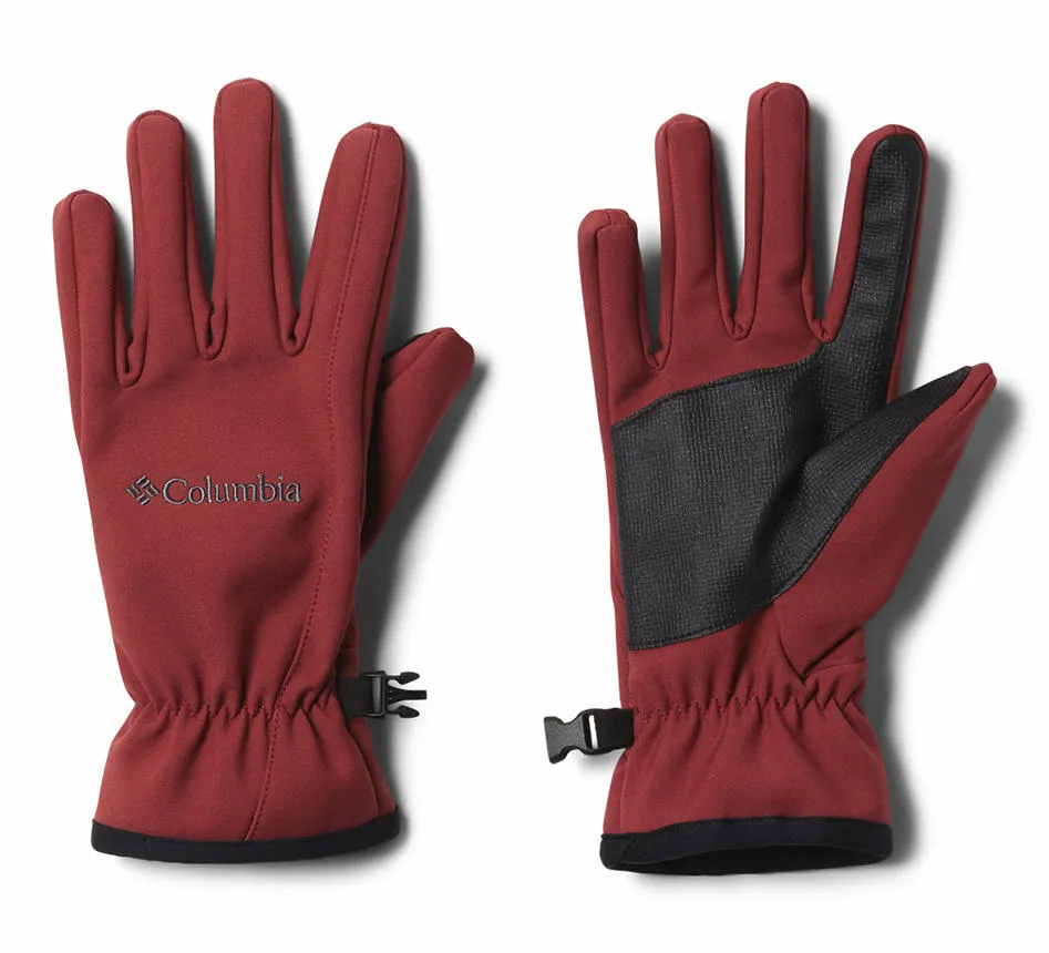 Columbia Women Red W Kruser Ridge Softshell Glove
