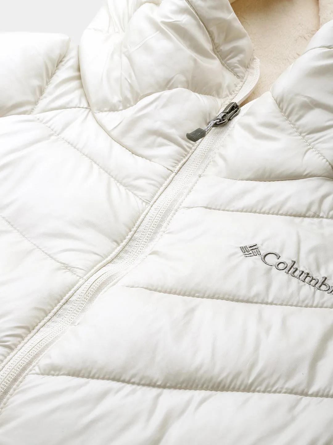 Columbia Women White Omni-Heat Infinity Joy Peak Mid Jacket