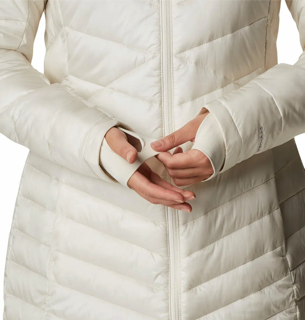 Columbia Women White Omni-Heat Infinity Joy Peak Mid Jacket