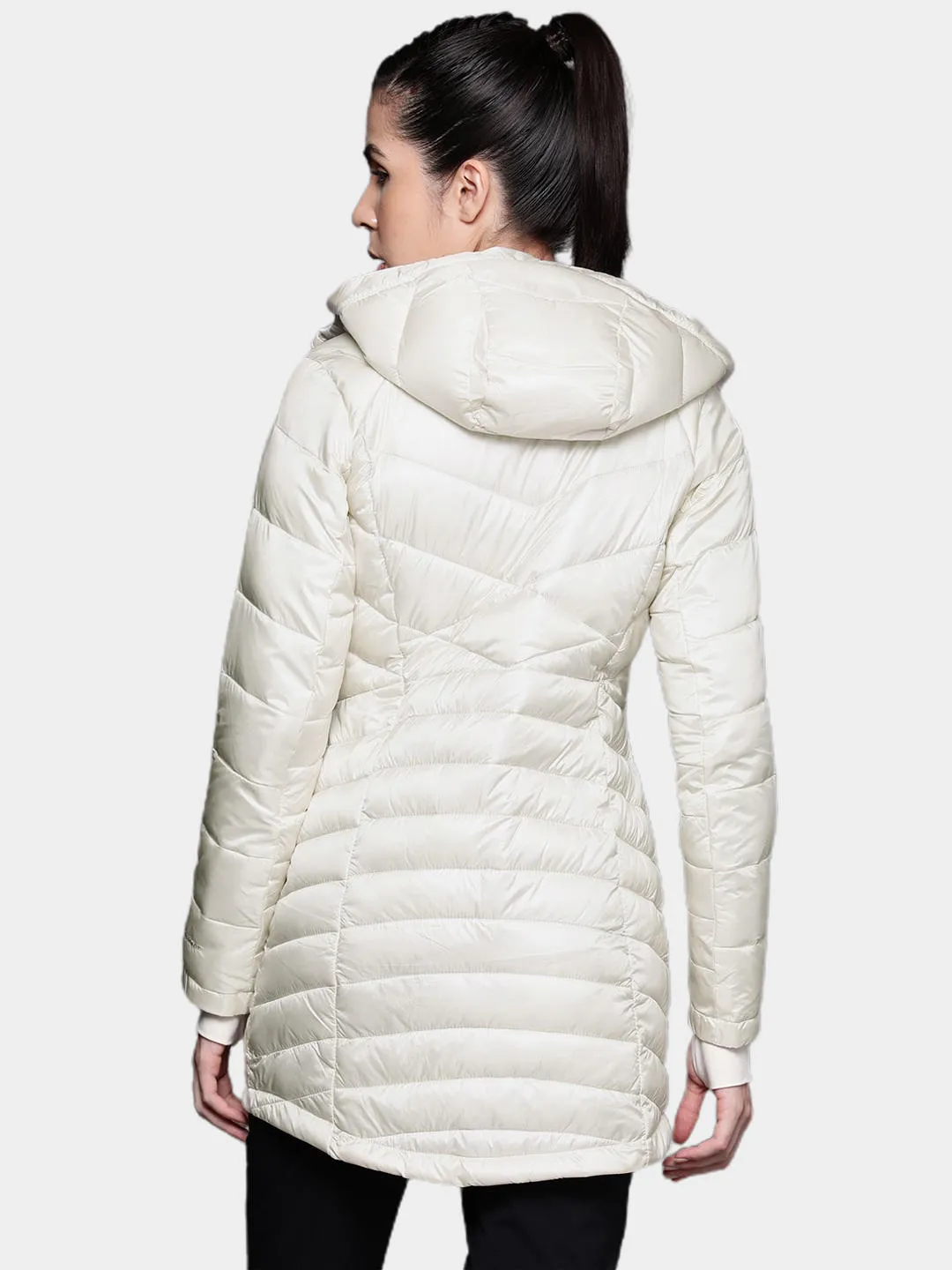 Columbia Women White Omni-Heat Infinity Joy Peak Mid Jacket