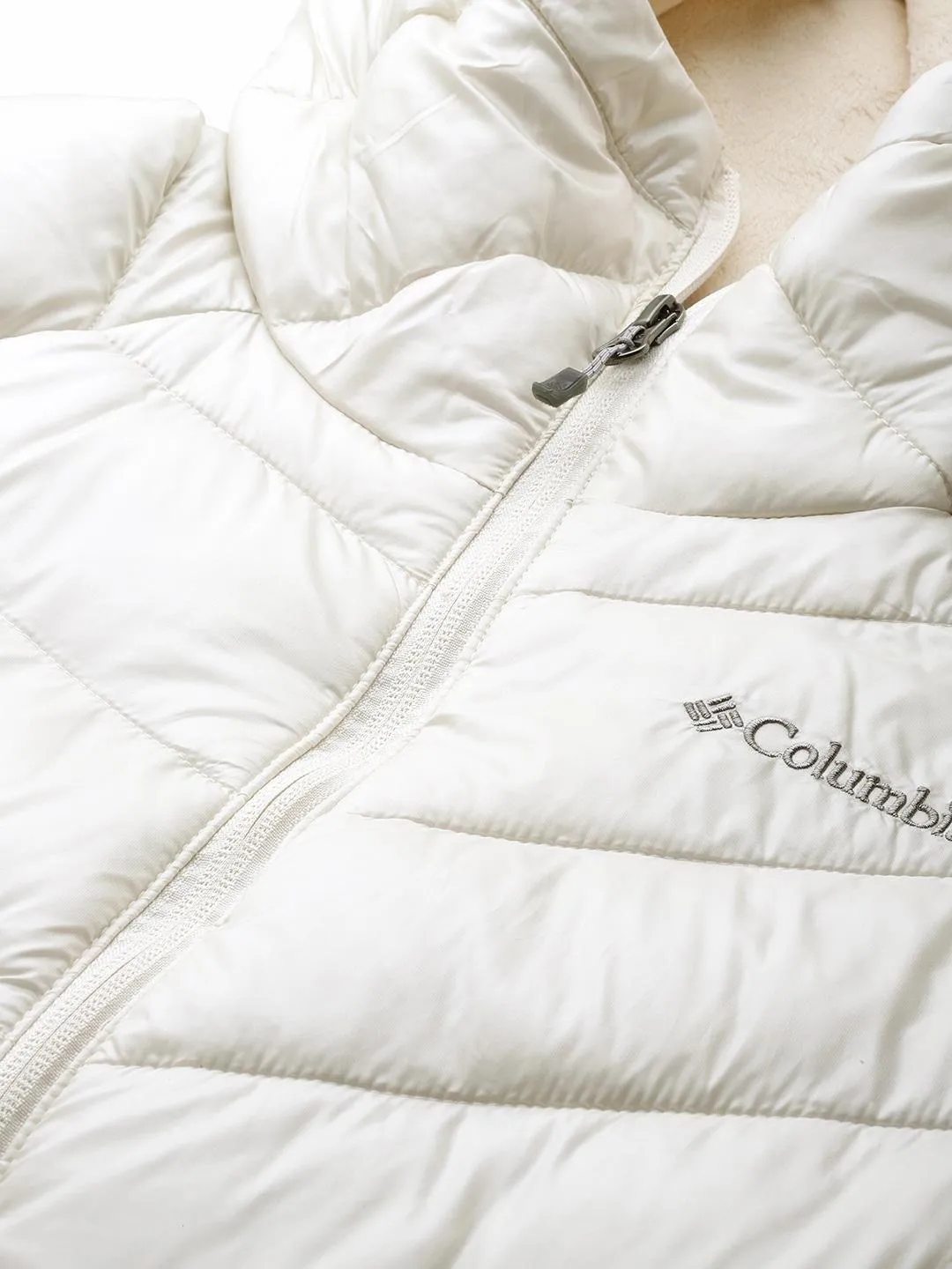 Columbia Women White Omni-Heat Infinity Joy Peak Mid Jacket