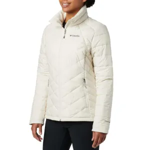 Columbia Women White Omni-Heat Reflective Heavenly Jacket