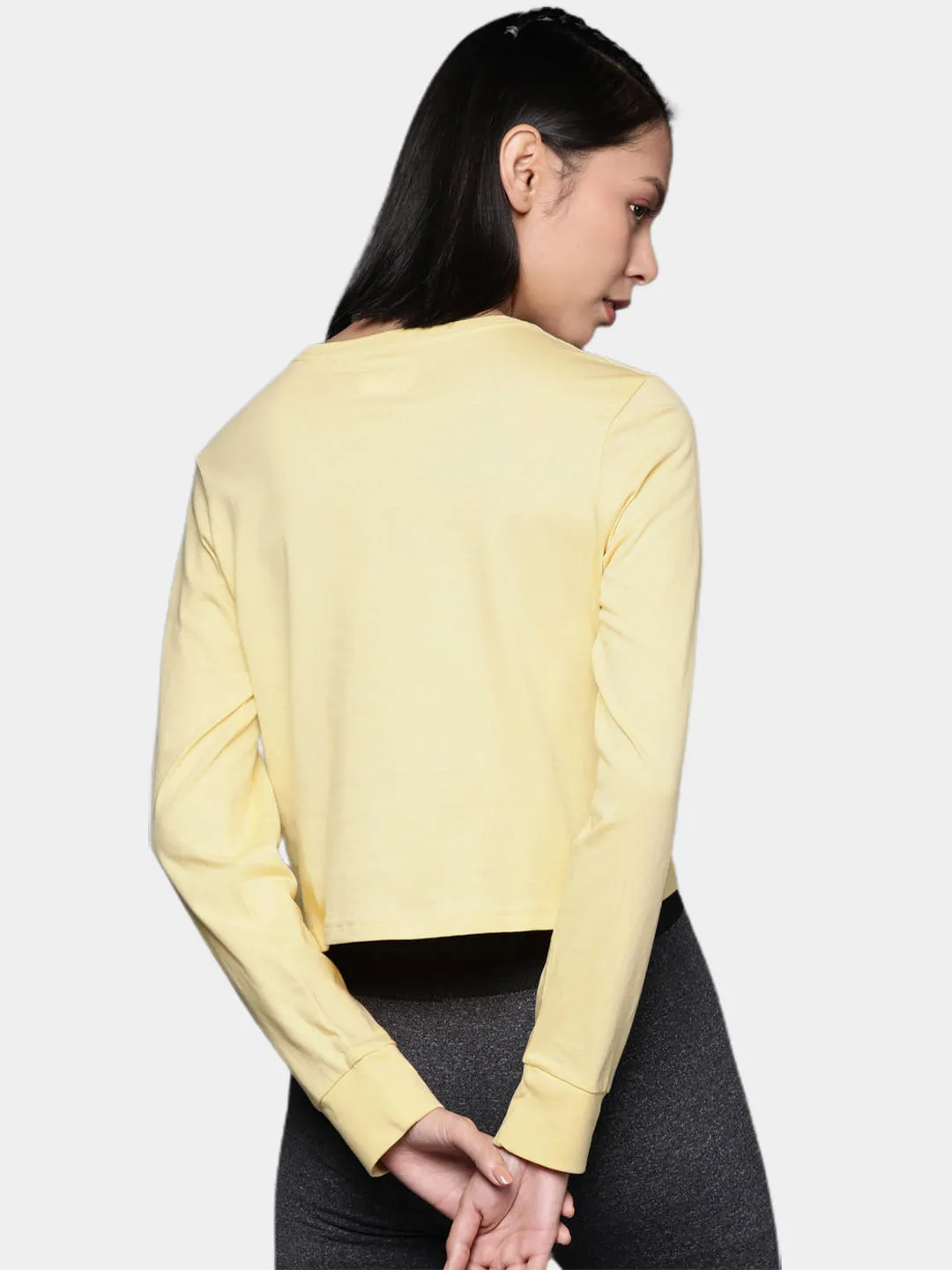 Columbia Women Yellow North CascadesPrinted Tshirt