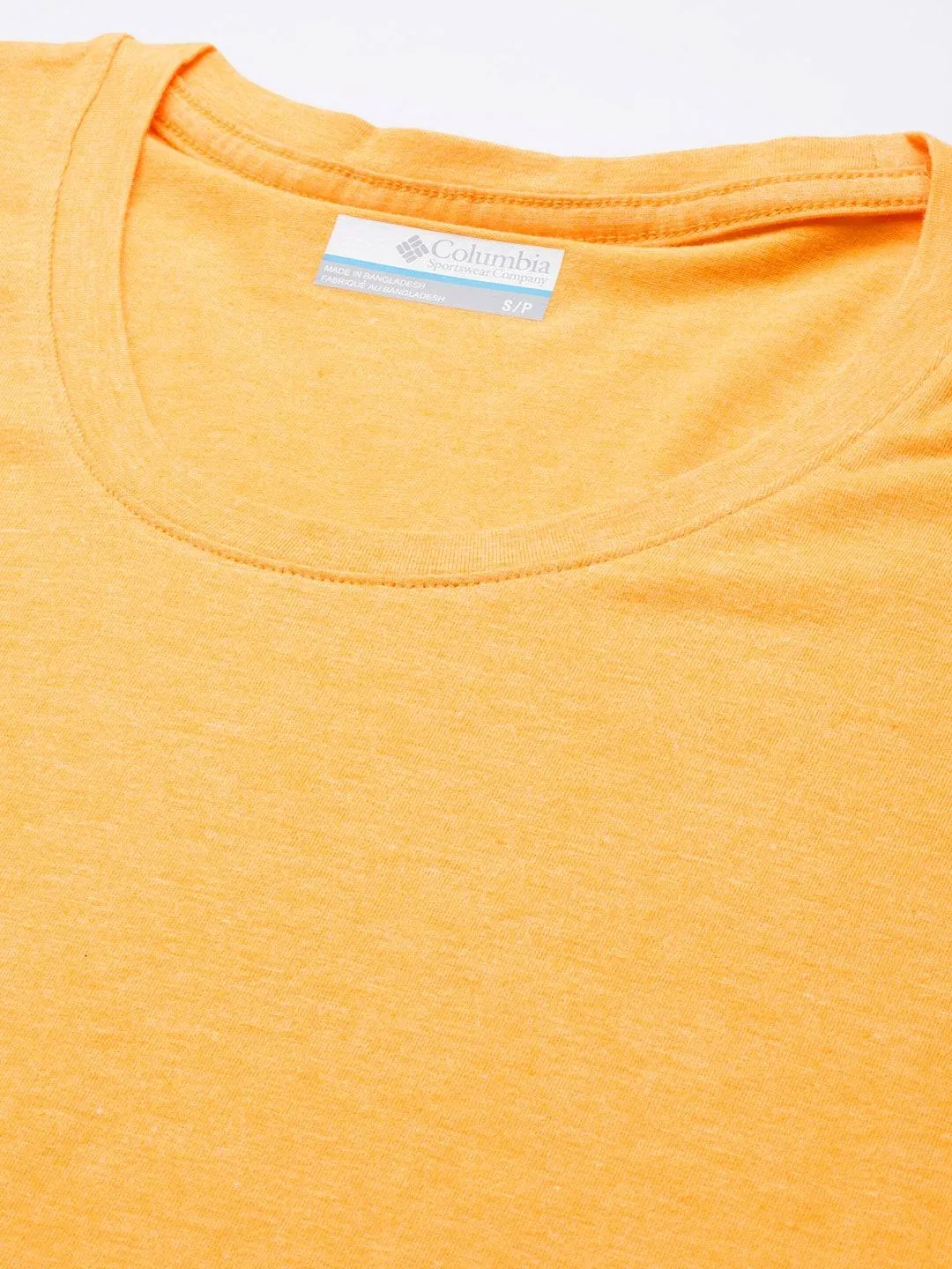 Columbia Women Yellow Omni-Wick Sun Trek Tshirt