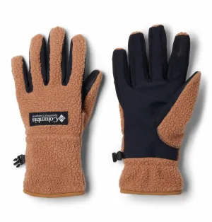 Columbia Womens Brown Helvetia II Sherpa Glove W