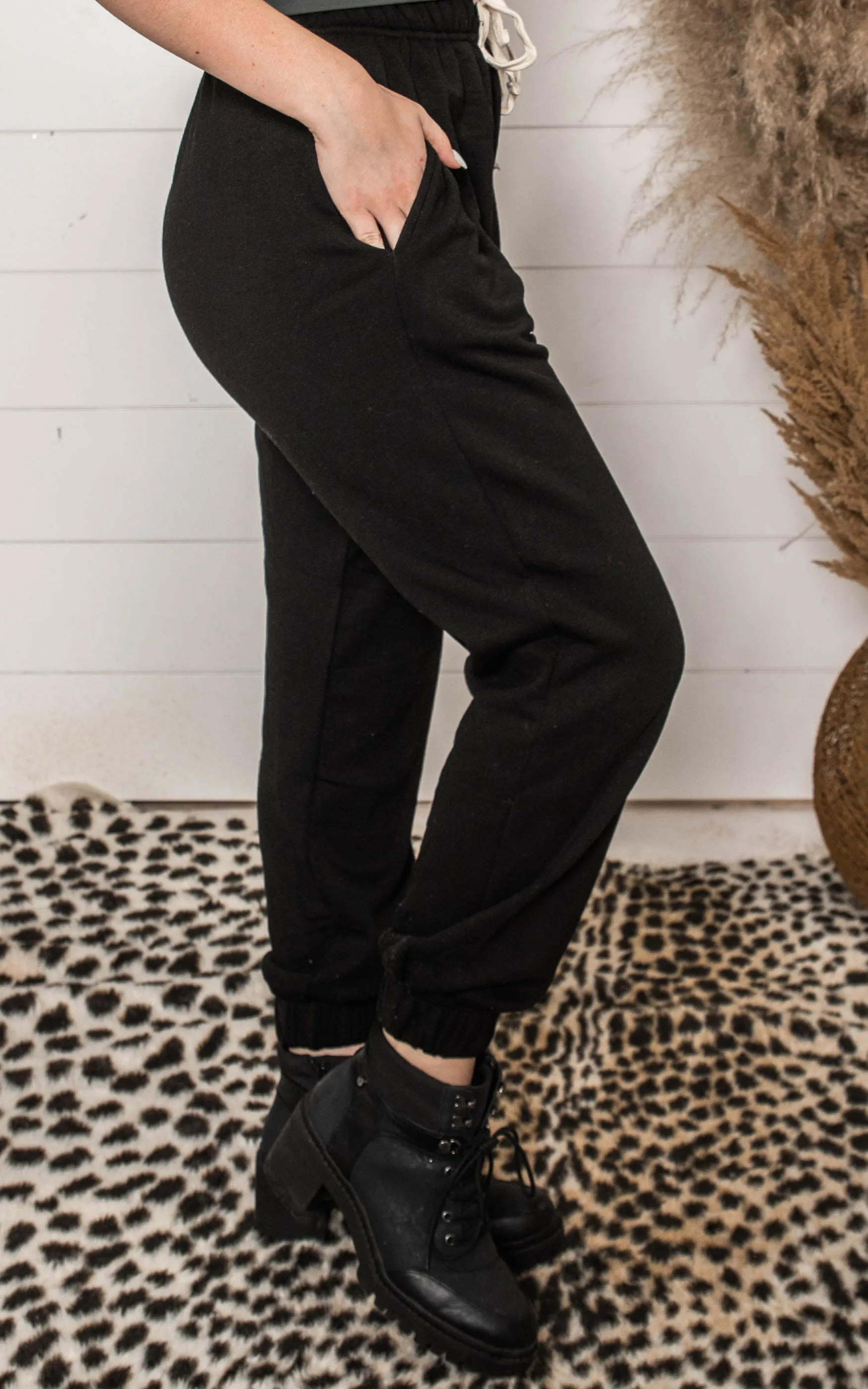 Daily Life Drawstring Joggers - Final Sale