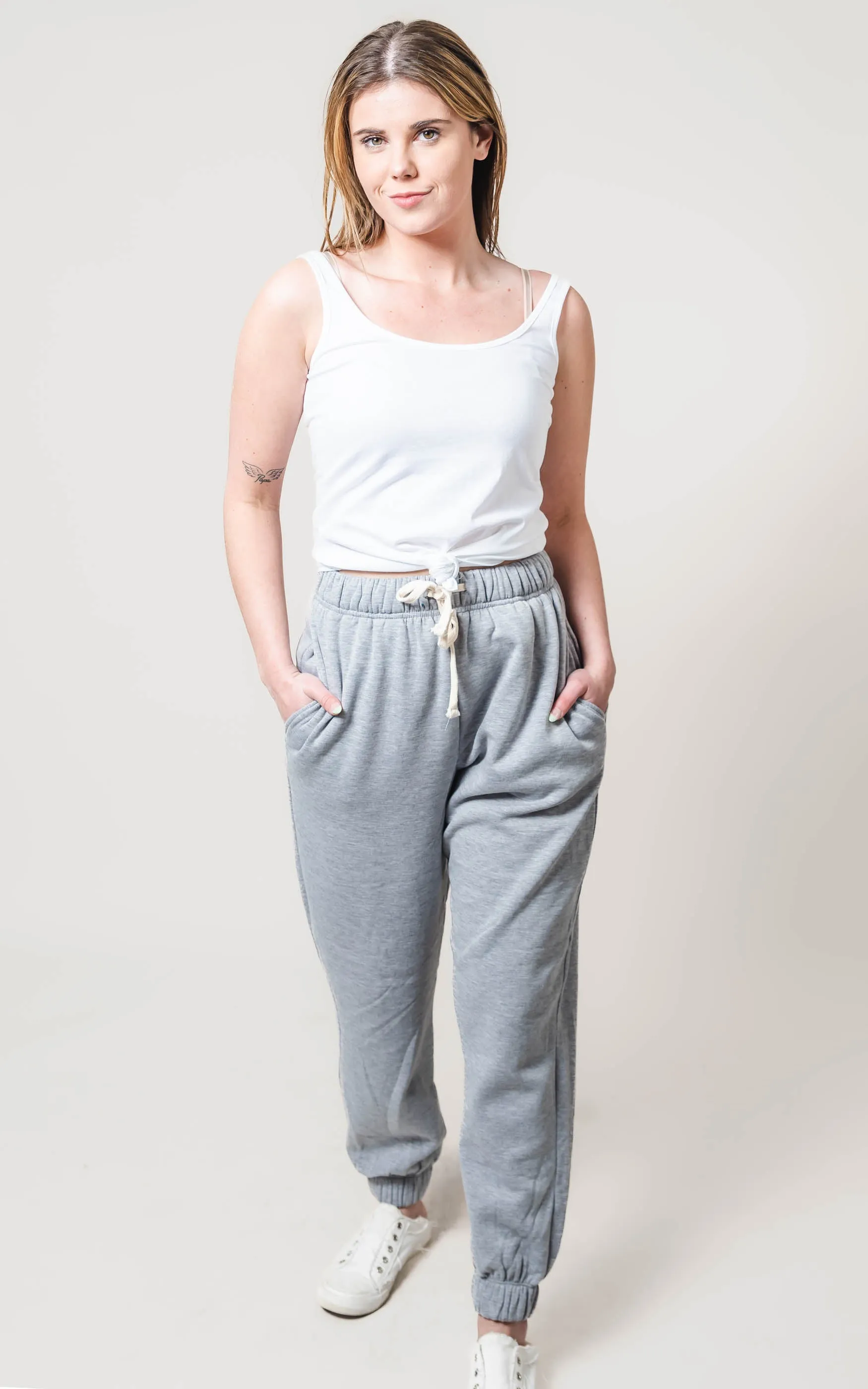 Daily Life Drawstring Joggers - Final Sale