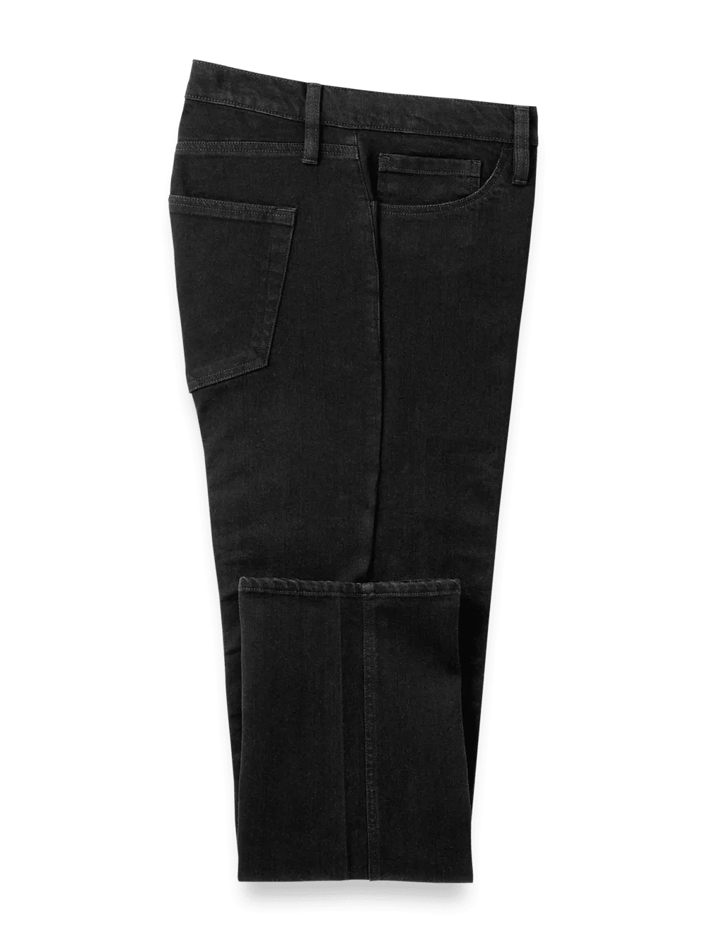 Denim Five Pocket Pants - Black