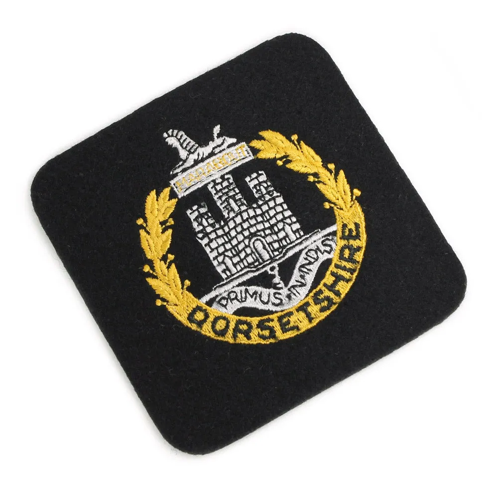 DORSETSHIRE REGIMENT CLOTH BLAZER BADGE Silvermans