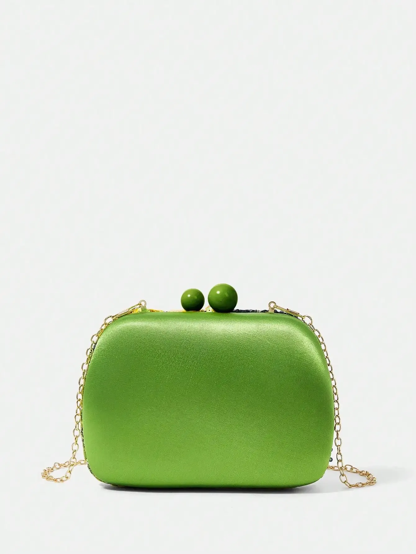 Embroidered pearl detachable bag Anna Kay Co