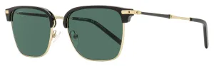 Ferragamo Men's Rectangular Sunglasses SF227S 703 Gold/Black 53mm