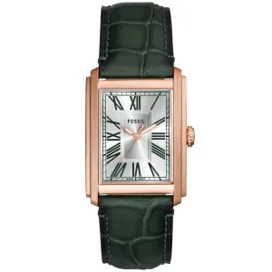 Fossil Men's Carraway Silver Dial Watch