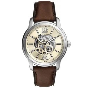 Fossil Men's Heritage Beige Dial Watch