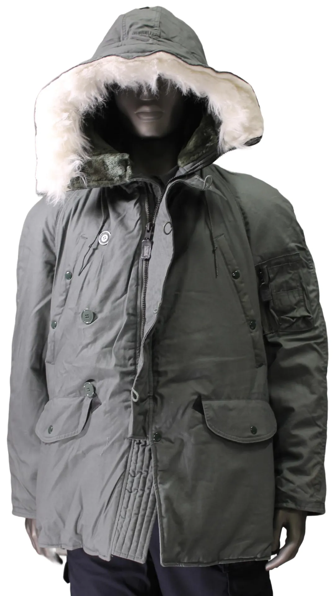 GENUINE USAF N3B CANVAS PARKA Silvermans