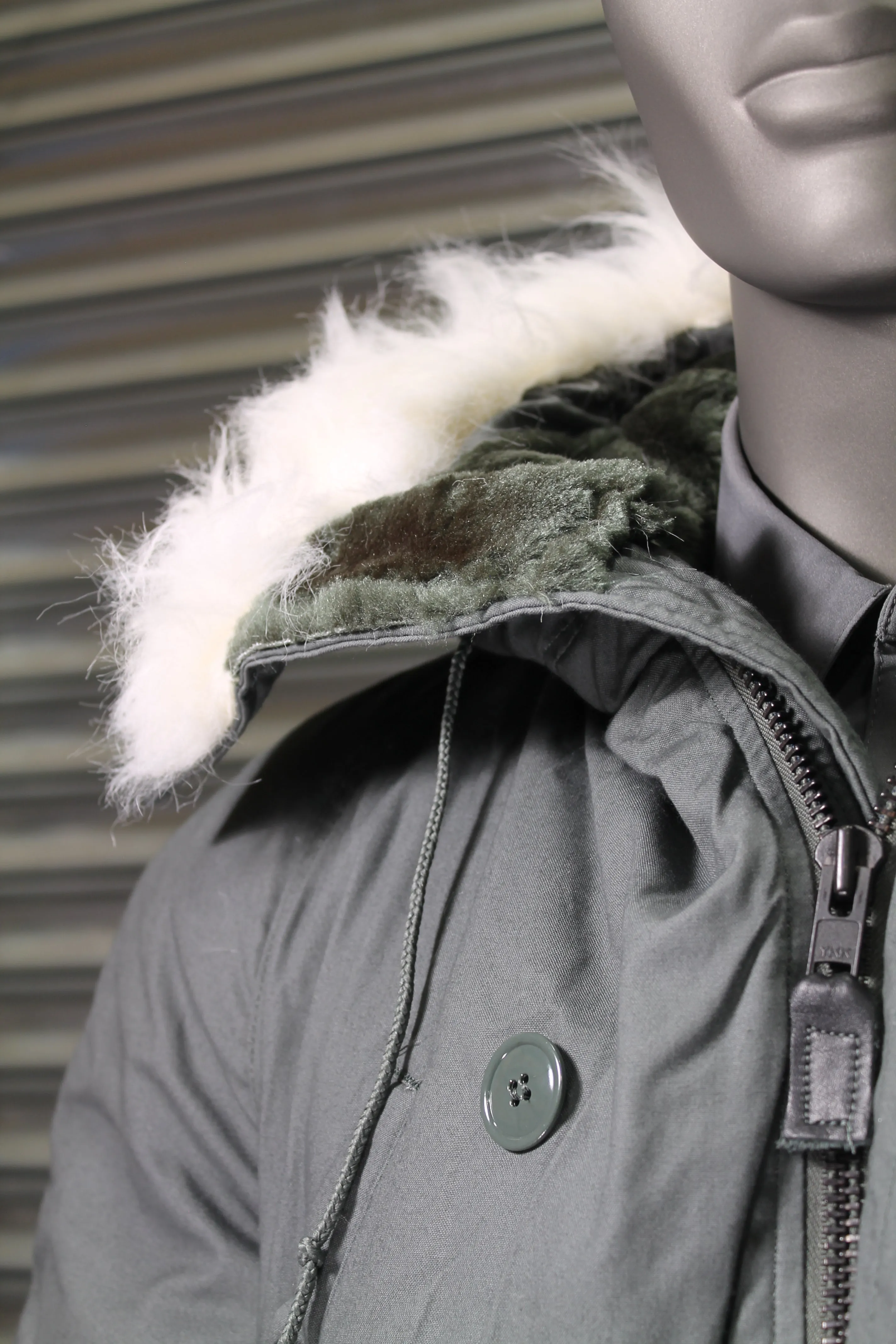 GENUINE USAF N3B CANVAS PARKA Silvermans