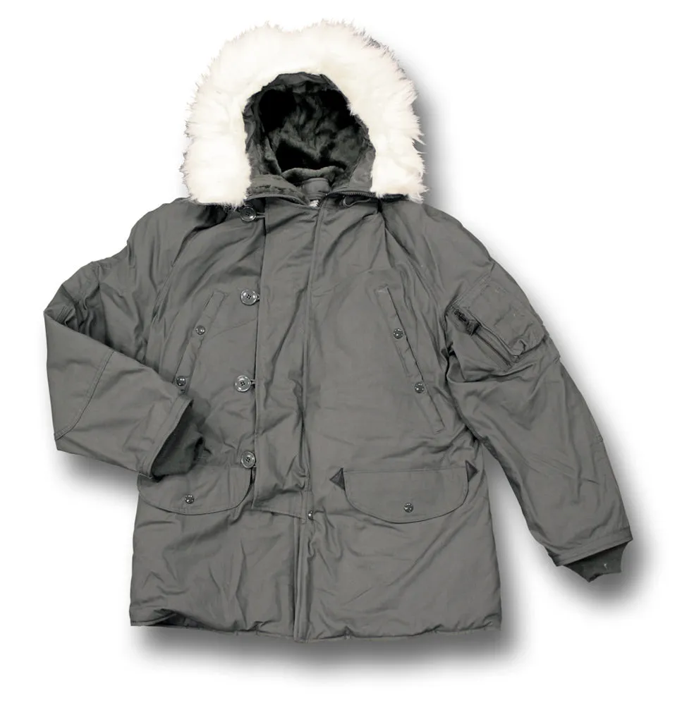 GENUINE USAF N3B CANVAS PARKA Silvermans