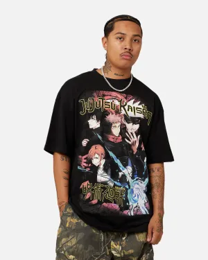 Goat Crew X Jujutsu Kaisen Heavyweight T-Shirt Black