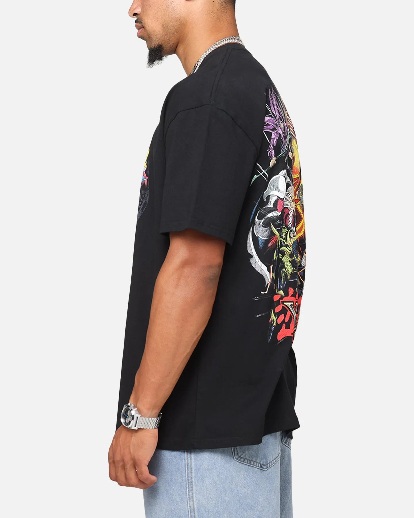 Goat Crew X Yu-Gi-Oh! Yugi Mutou Heavyweight T-Shirt Black