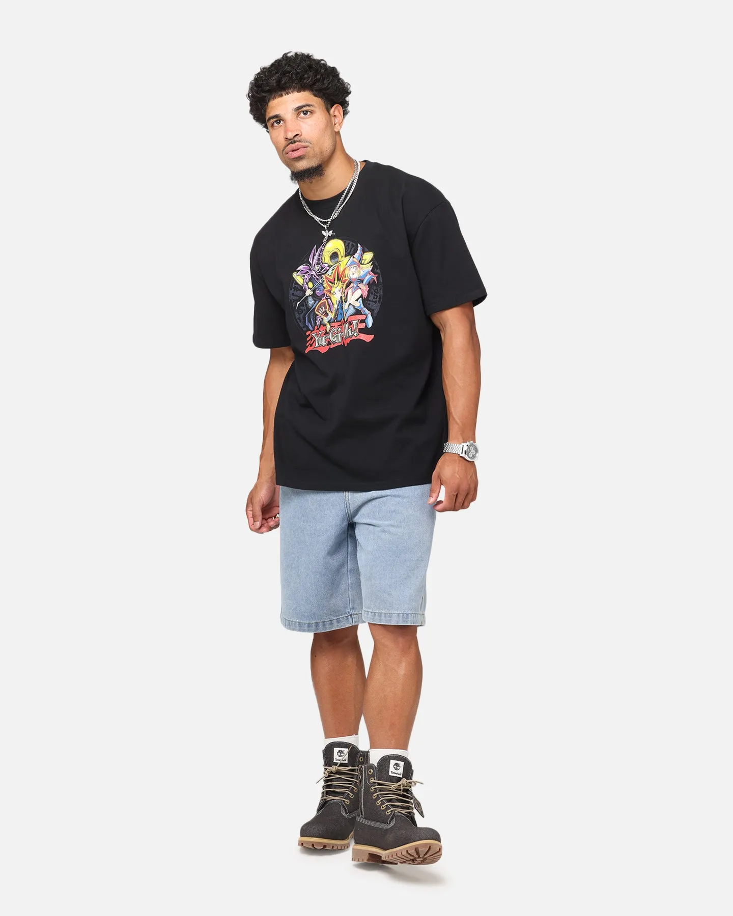 Goat Crew X Yu-Gi-Oh! Yugi Mutou Heavyweight T-Shirt Black