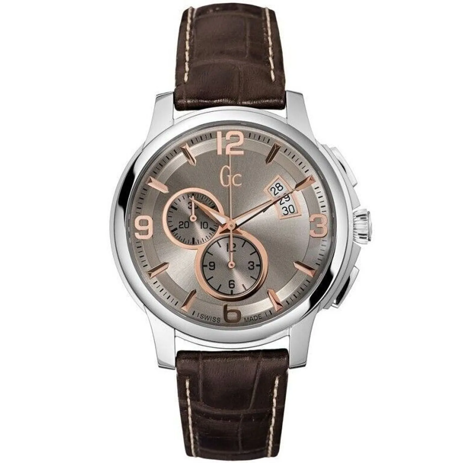 Guess Men's Classica Taupe Dial Watch