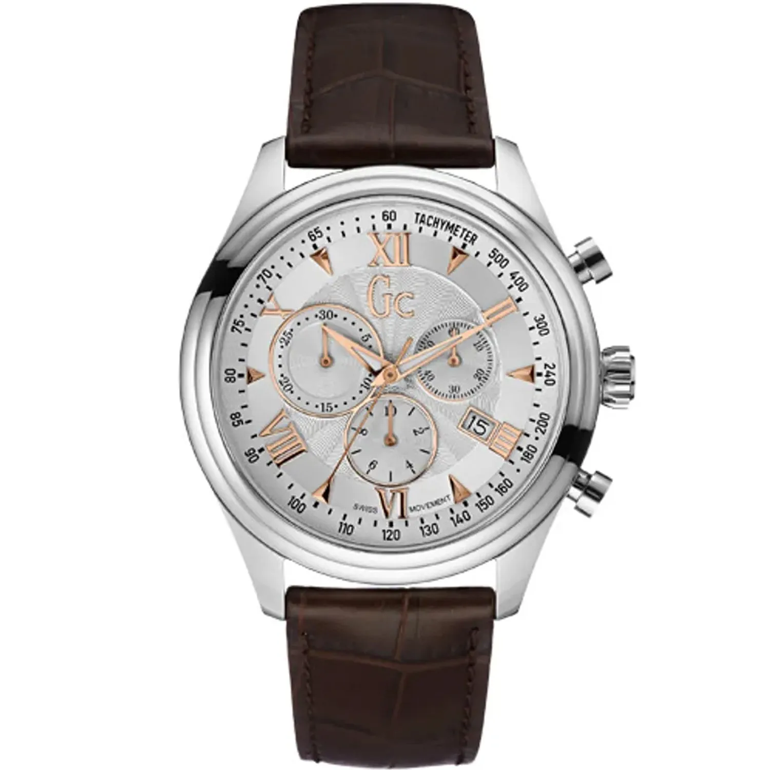 Guess Men's Smart Class White Dial Watch