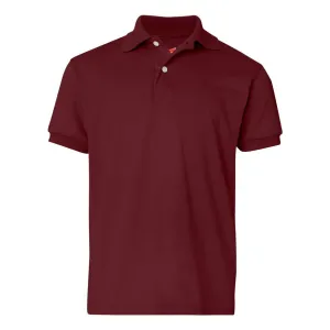 Hanes Youth Ecosmart Jersey Polo