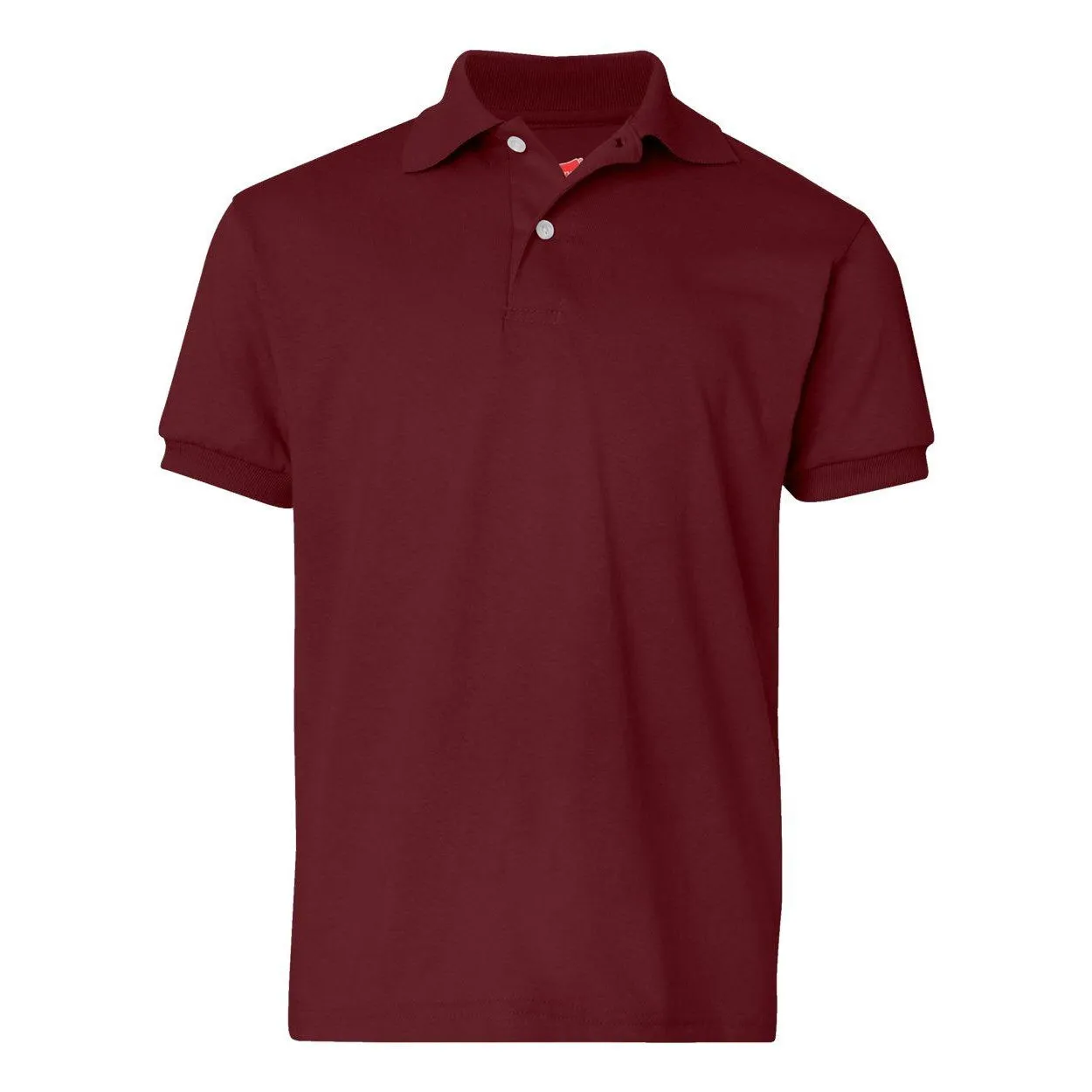 Hanes Youth Ecosmart Jersey Polo