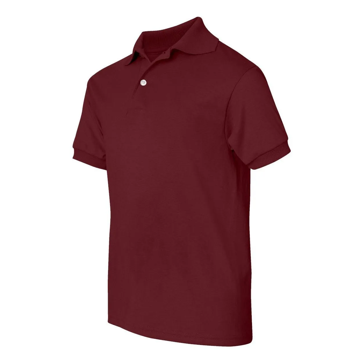 Hanes Youth Ecosmart Jersey Polo