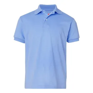 Hanes Youth Ecosmart Jersey Polo