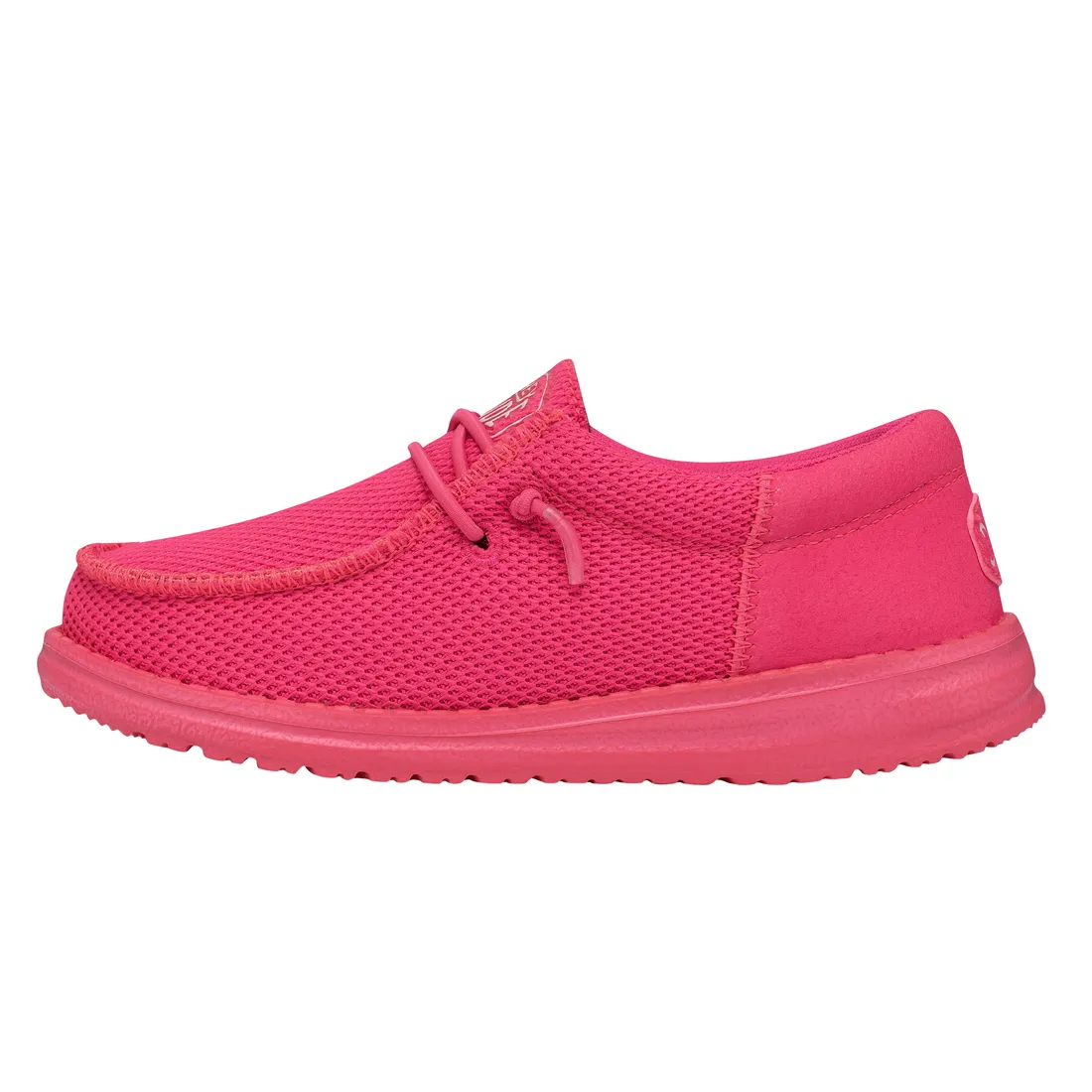 Hey Dude Youth Wally Funk Monochrome Electric Pink