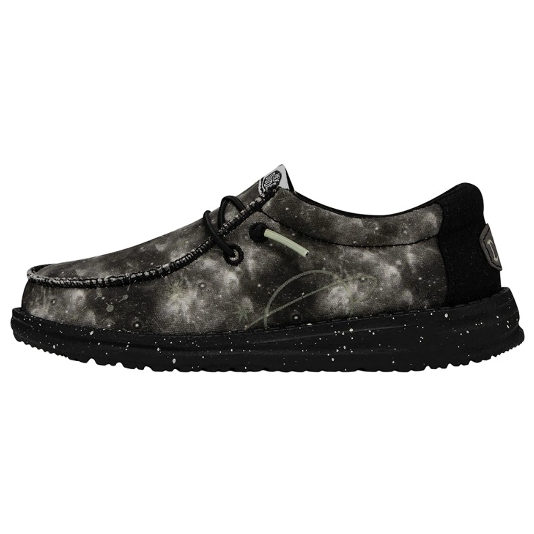 Hey Dude Youth Wally Galaxy Black Multi/Glow