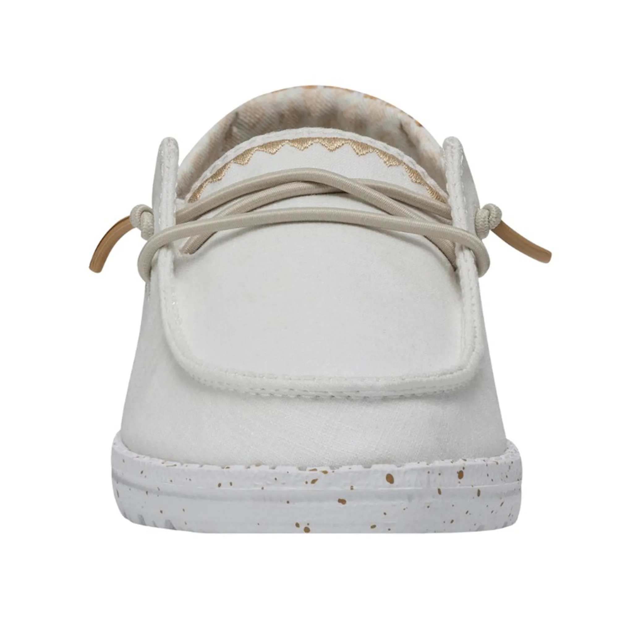 Hey Dude Youth Wendy Chambray Woven White Sand