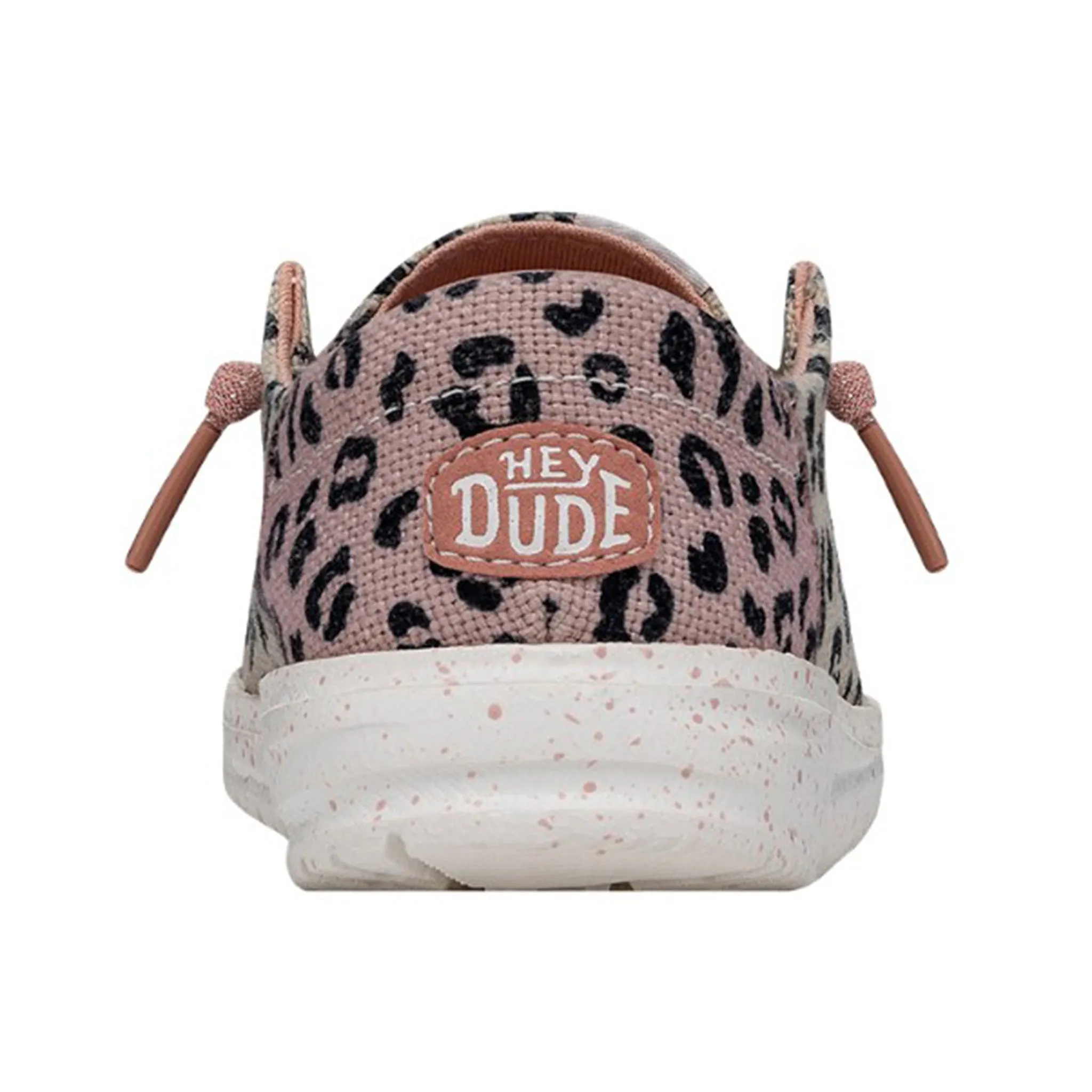 Hey Dude Youth Wendy Funk Leopard Cream/Pink