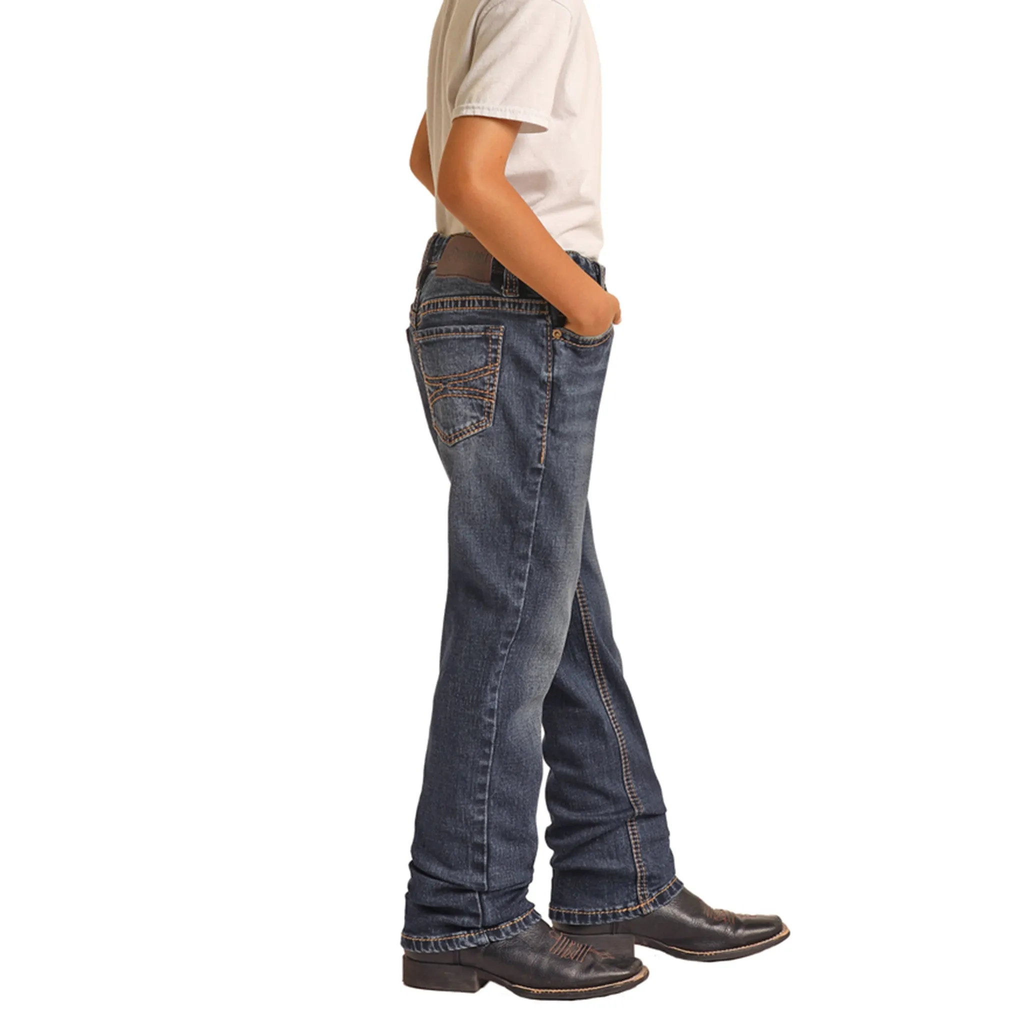 Hooey Youth Revolver Jeans by Rock & Roll Cowboy